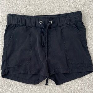 Women's Black Casual Shorts